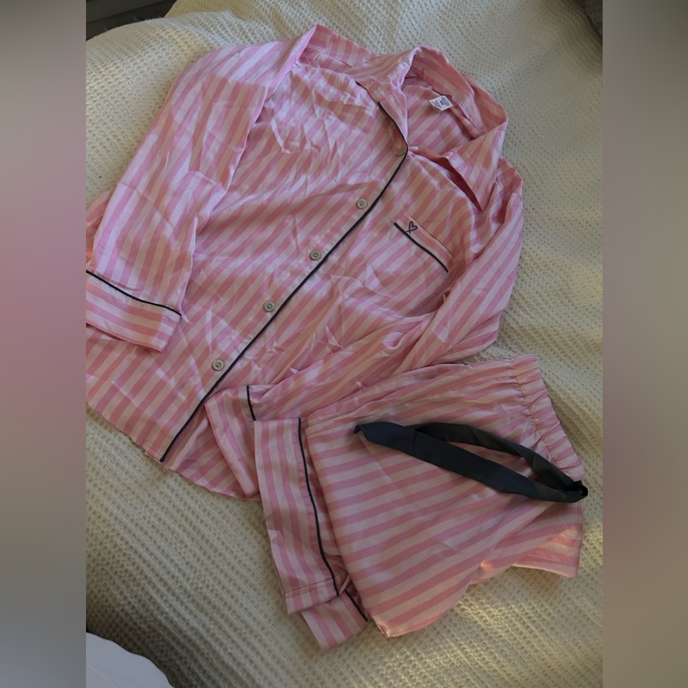 Victorias Secret Satin PJ Set